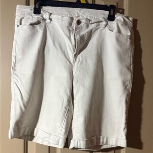 Juicy Couture White Jean Shorts